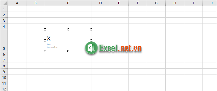 Cố định hình ảnh chữ ký vào vừa ô Excel